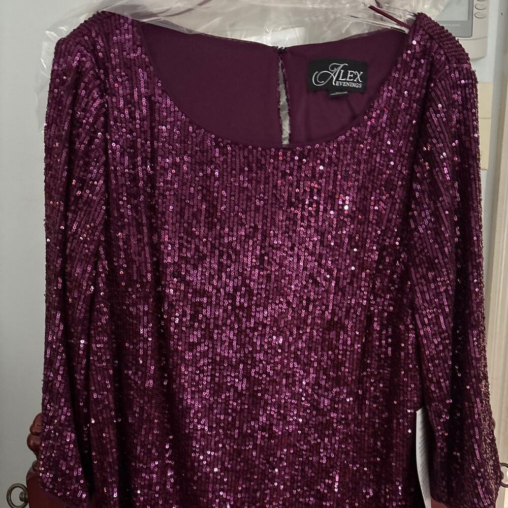 Sequin Evening Top